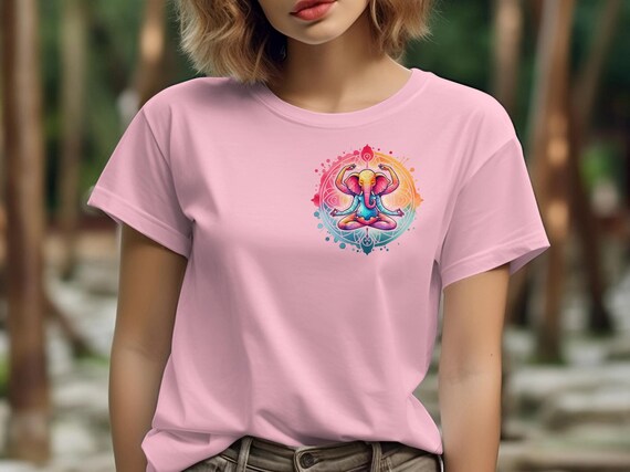 Elephant Lover T Shirt; Colorful Elephant T Shirt; Mandala Elephant Lover T Shirt; Colorful Elephant T Shirt; Mandala