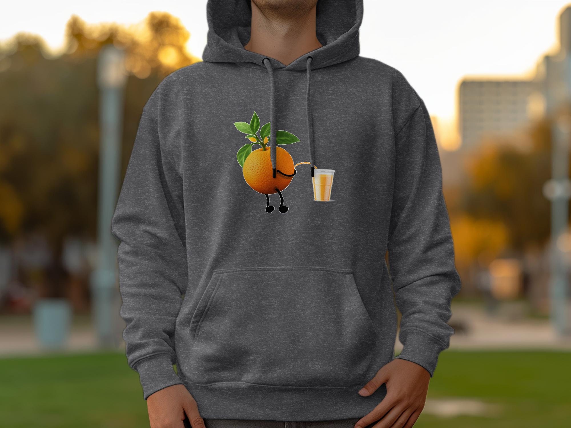 Orange Peeing Juice Graphic T-shirt, Funny Sarcastic Gift - Etsy