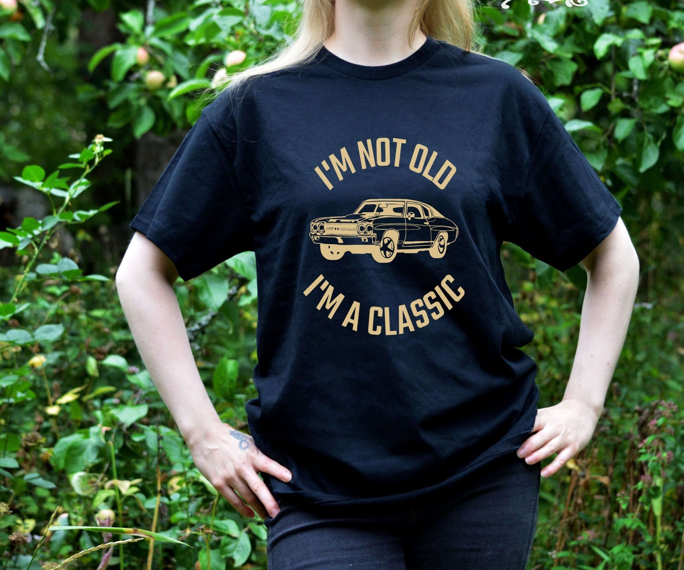 Classic Car Gift, I Am Not Old, I Am A Classic, Not Old But Classic, Car  Vintage Unisex T-Shirt in 2023