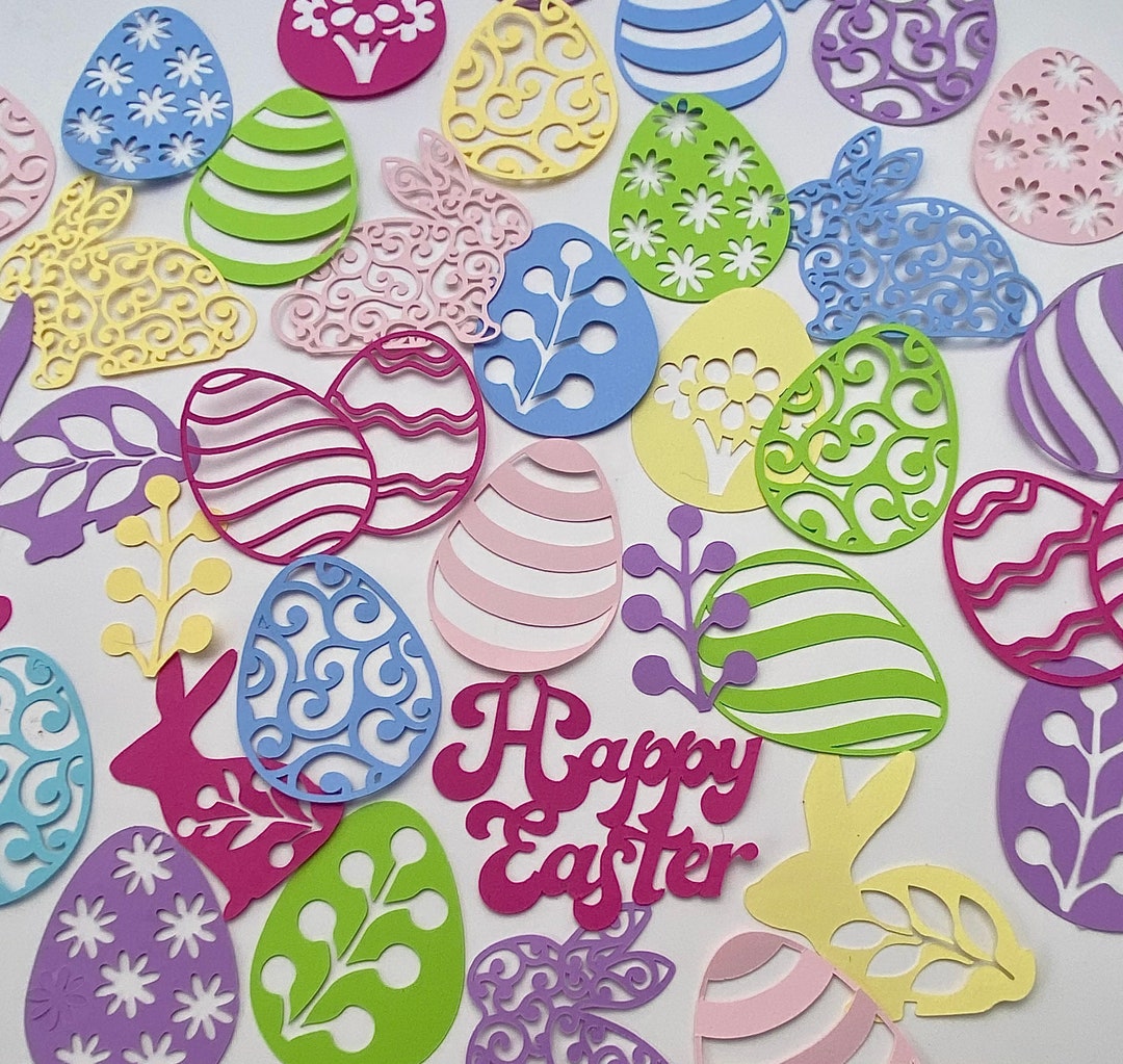 Easter Die Cuts for Card Making Scrapbooking Spring Paper Etsy