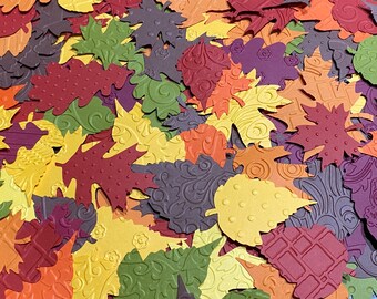 180 Pcs Maple Leaves Cutouts Paper Fall Leaves Assorted Colors Autumn Leaf Di