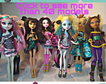 etsy monster high dolls