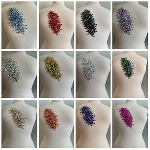 Apliques 3d/ Adorno de apliques de pedrería/ Artículo # 188