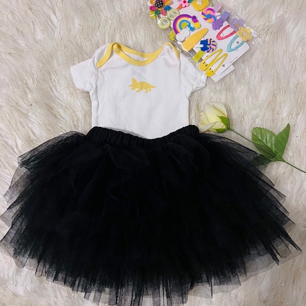 Kids Tutu Skirt/ Baby Girl/ Toddler Fluffy Tutu Skirt/ Chiffon Tutu Skirt