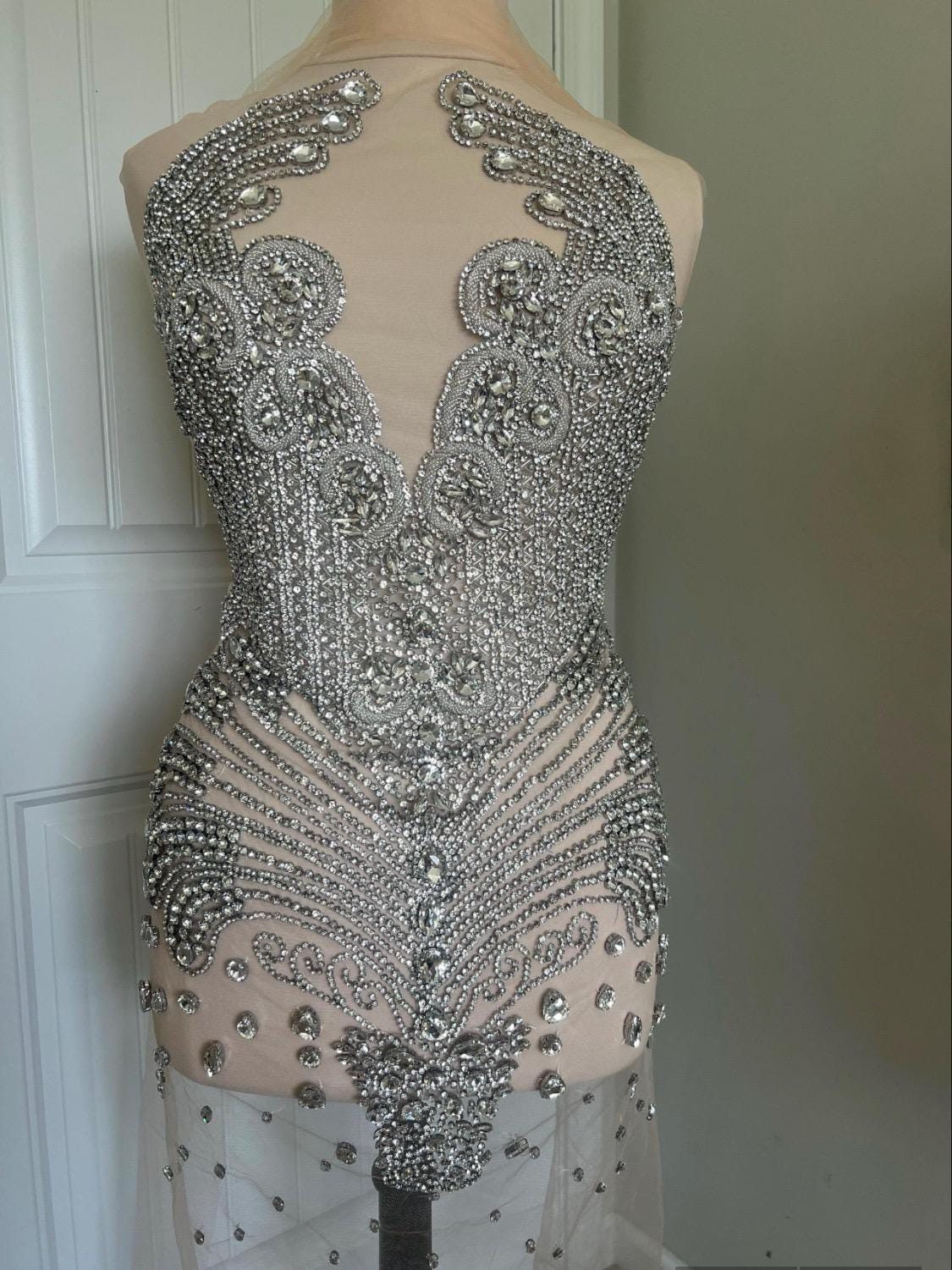 Silver Plus Size Dress - Etsy Silver Plus Size Dress - Etsy