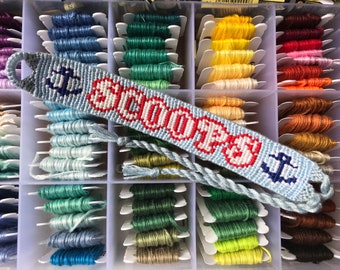 scoops ahoy friendship bracelet