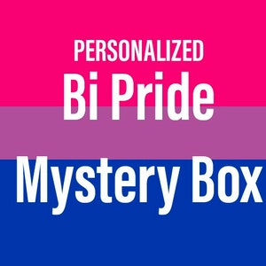 Personalized Bisexual Pride Mystery Box