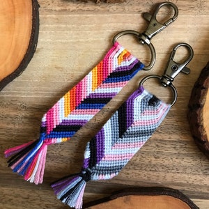 Custom Pride Keychain !! any pride flag combination !!