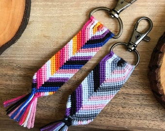 Custom Pride Keychain !! any pride flag combination !!