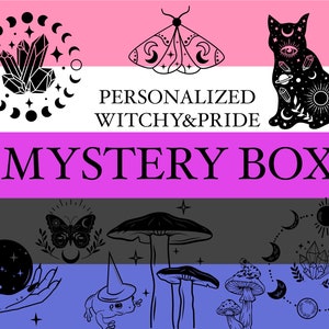 Personalized Witchy Themed Genderfluid Pride Mystery Box