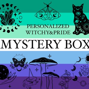 Personalized Witchy Themed Gay  Pride Mystery Box