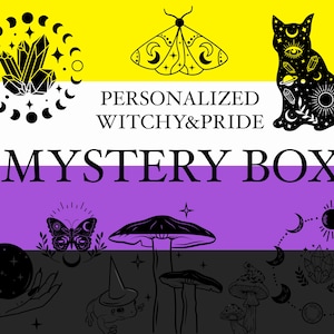 Personalized Witchy Themed Nonbinary Pride Mystery Box