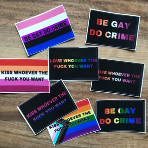 Customizable Pride Vinyl Stickers