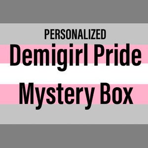 Personalized Demigirl Pride Mystery Box