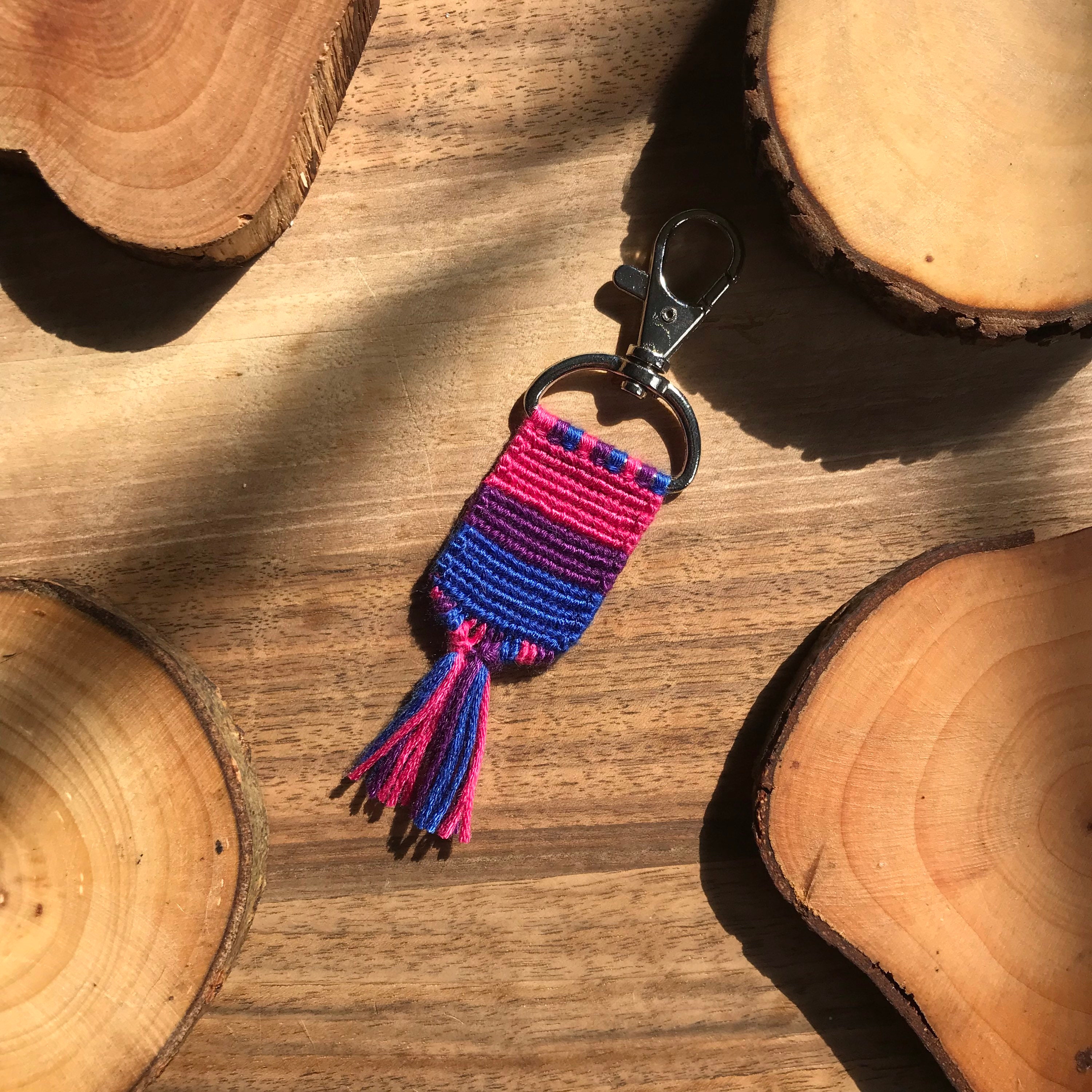 小物 OVY  Carabiner Macrame Keychain  i'm ok OVY Carabiner Macrame Keychain i'm ok
