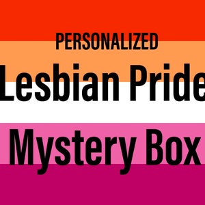 Personalized Lesbian Pride Mystery Box