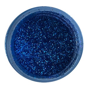 CRYSTAL BLUE Disco cake dust (5 gr container) food decoration, cakes, cupcakes, gluten free, vegan friendly, nut free, Sweet Bakery USA