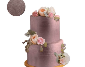ROSE GOLD  HIGHLIGHTER Dust  ( 4 g - 1 oz - 2 oz - 4 oz ) , metallic dust,  Vegan friendly, nut free, gluten free, cake decoration.