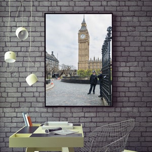 Big Ben Tower Photograph, London Clock Tower Picture, UK Wall Décor, Wall Art, Nature Photograph, Fine Art Print, Home Décor, Wall Hangings
