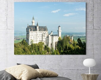 Neuschwanstein Castle Photograph, Castle Picture, Europe Wall Décor, Wall Art, Germany Photograph, Fine Art Print, Home Décor, Wall Hangings