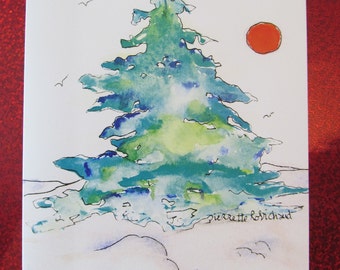 Carte Noel Etsy Carte Noel Etsy