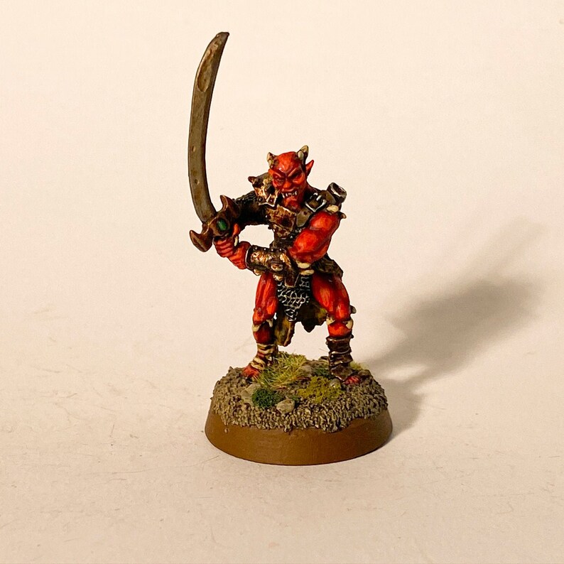 Painted 25mm Demon #1