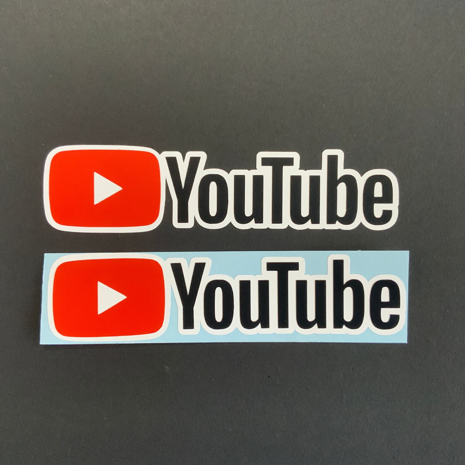 YouTube Vinyl Sticker Etsy