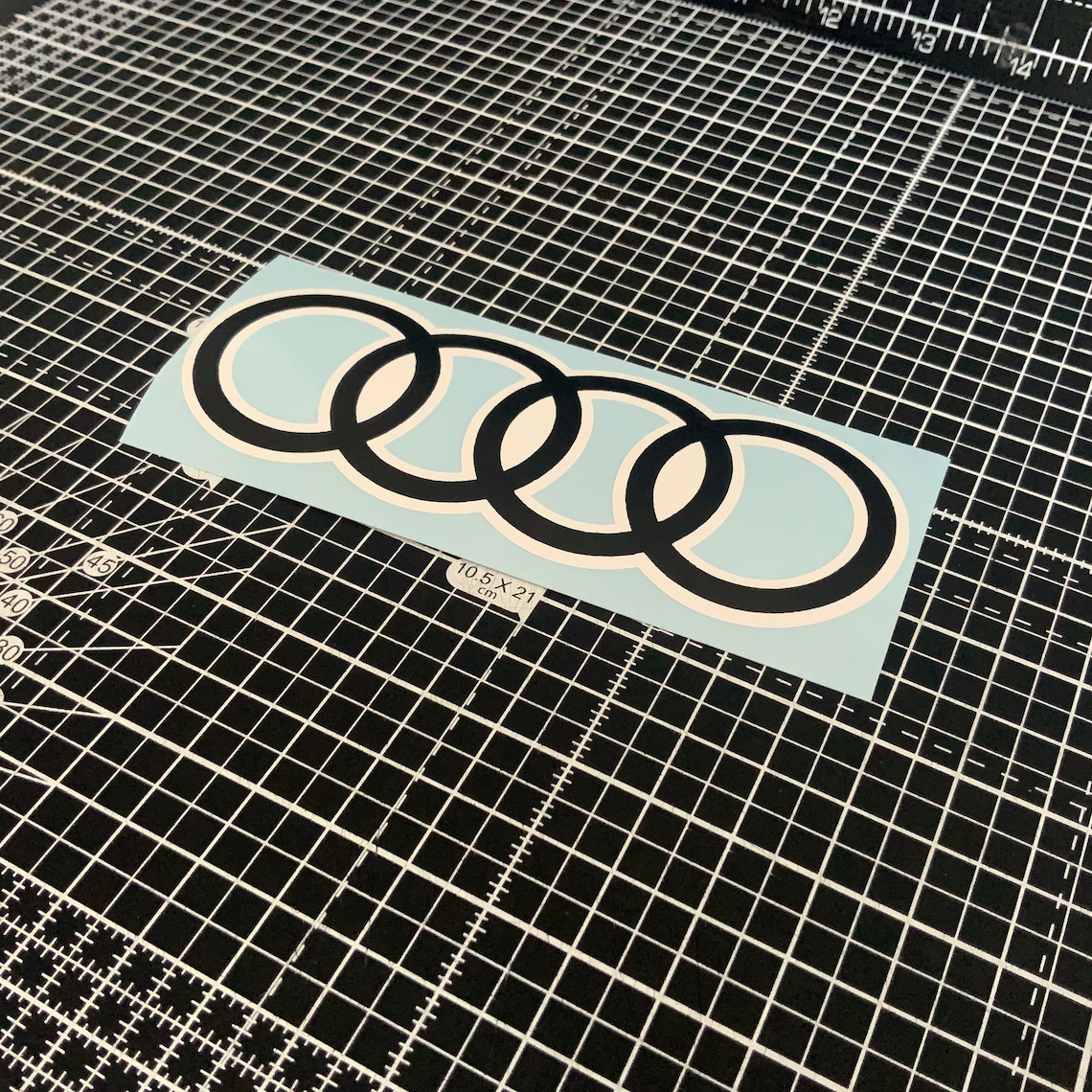 Audi Sticker Audi Decal Vinyl Decal Vinyl Sticker Etsy
