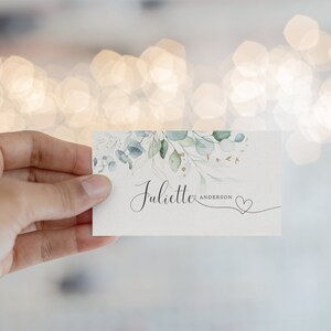 Boho Business Card Template, INSTANT DOWNLOAD, Printable Business Card, Editable Small Business Card, DIY Calling Card, Canva Template