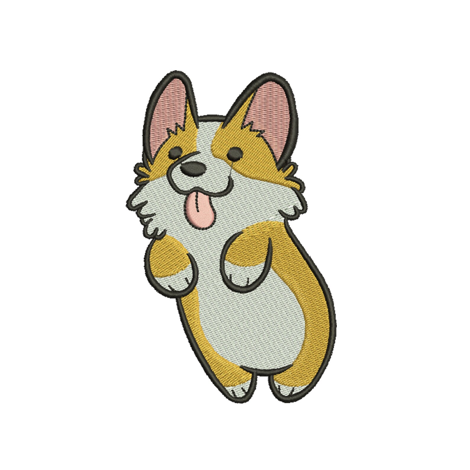 Sale 6 sizes corgi dogs embroidery design machine embroidery  etsy