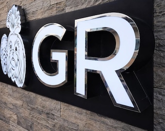 Custom LED Channel Letter Sign | 3D Metal, Illuminated Storefront Decor