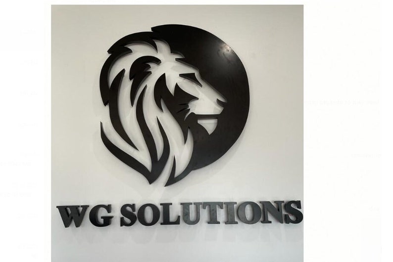 Company Custom Sign, Office Sign For Wall, Spa Signs, Custom 3d Logo, Business Name, Sign Logo Medical 3D metal logo, Office Sign image 14