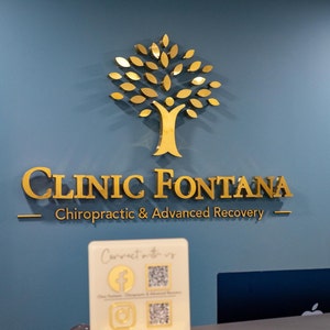 Company Custom Sign, Office Sign For Wall, Spa Signs, Custom 3d Logo, Business Name, Sign Logo Medical 3D metal logo, Office Sign image 4