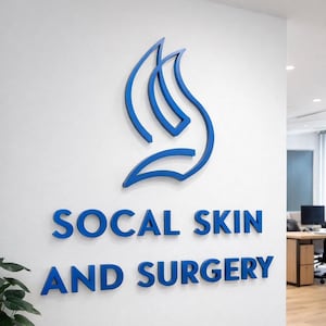 Company Custom Sign, Office Sign For Wall, Spa Signs, Custom 3d Logo, Business Name, Sign Logo Medical 3D metal logo, Office Sign image 3