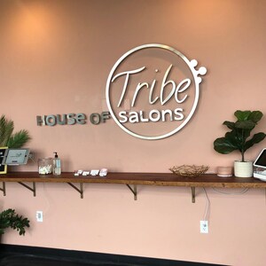 Stainless steel. Depth 1 inch.
It is mounted with double-sided tape. It is an indoor and outdoor sign. There is a screw mounting option. It has a long life. It is not affected by weather conditions.