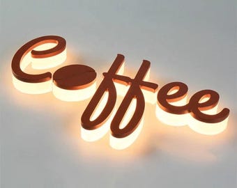 Insegna con logo aziendale retroilluminata RGB personalizzata: acciaio inossidabile, acrilico