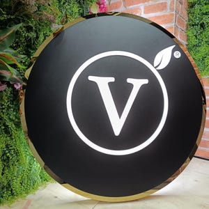 Laser Cut LED Light Box Sign, Custom Illuminated Wall logo Sign For Business,LED 3D Backlit Business Signs, Custom Light Box Logo Displays