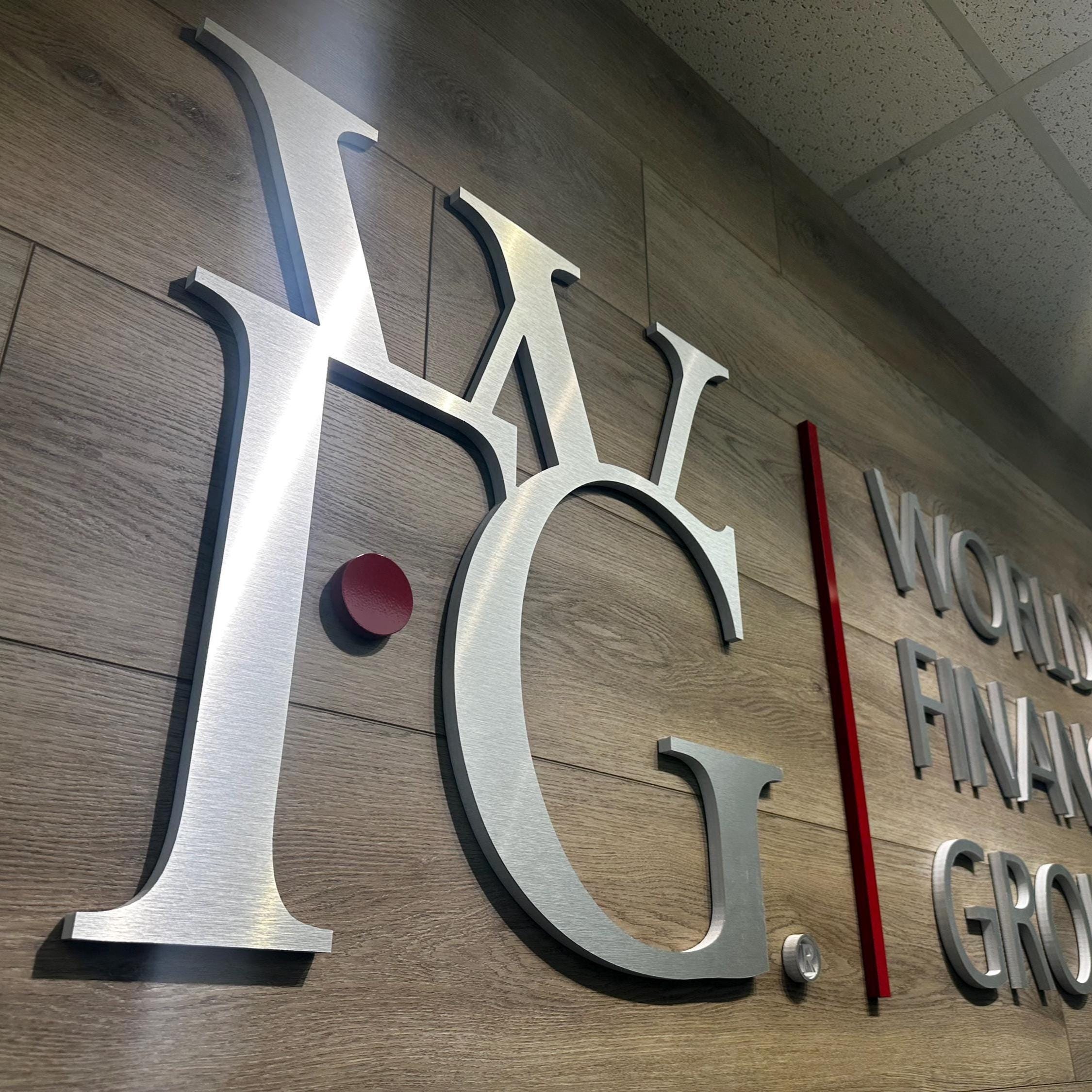 Custom Business Logo Sign: Laser Cut 3D Office Wall Decor, Business ...