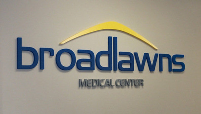 Company Custom Sign, Office Sign For Wall, Spa Signs, Custom 3d Logo, Business Name, Sign Logo Medical 3D metal logo, Office Sign image 13