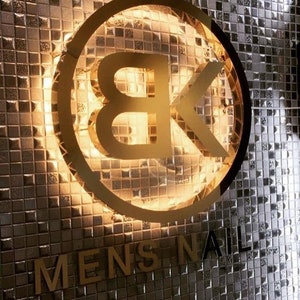Signage for Wall Business , Custom Illuminated Sign Logo Backlit Letters Led Metal Wall Art House Numbers Address 3d Company Office Signs