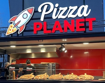 3D Front Lit LED Channel Letter Sign, Custom Business Store Signage
