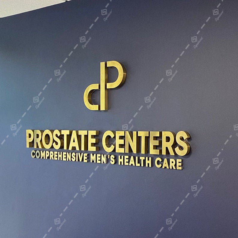 Company Custom Sign, Office Sign For Wall, Spa Signs, Custom 3d Logo, Business Name, Sign Logo Medical 3D metal logo, Office Sign image 12