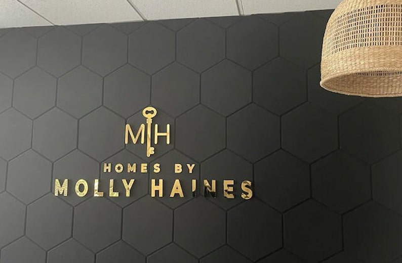 Company Custom Sign, Office Sign For Wall, Spa Signs, Custom 3d Logo, Business Name, Sign Logo Medical 3D metal logo, Office Sign image 8