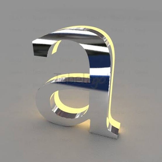 3D Non Illuminated Aluminium Alloy Metal Letters Sign Signage - China Sign  and 3D Numbers Sign price