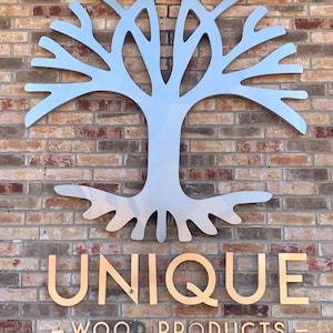 Company Custom Sign, Office Sign For Wall, Spa Signs, Custom 3d Logo, Business Name, Sign Logo Medical 3D metal logo, Office Sign image 10