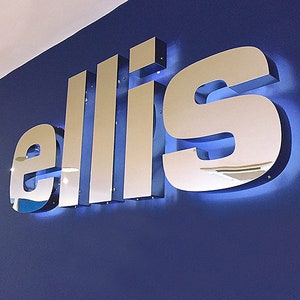 Signage for Wall Business , Custom Illuminated Sign Logo Backlit Letters Led Metal Wall Art House Numbers Address 3d Company Office Signs