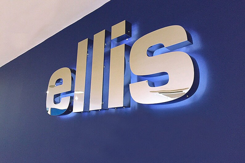 Signage for Wall Business , Custom Illuminated Sign Logo Backlit Letters Led Metal Wall Art House Numbers Address 3d Company Office Signs