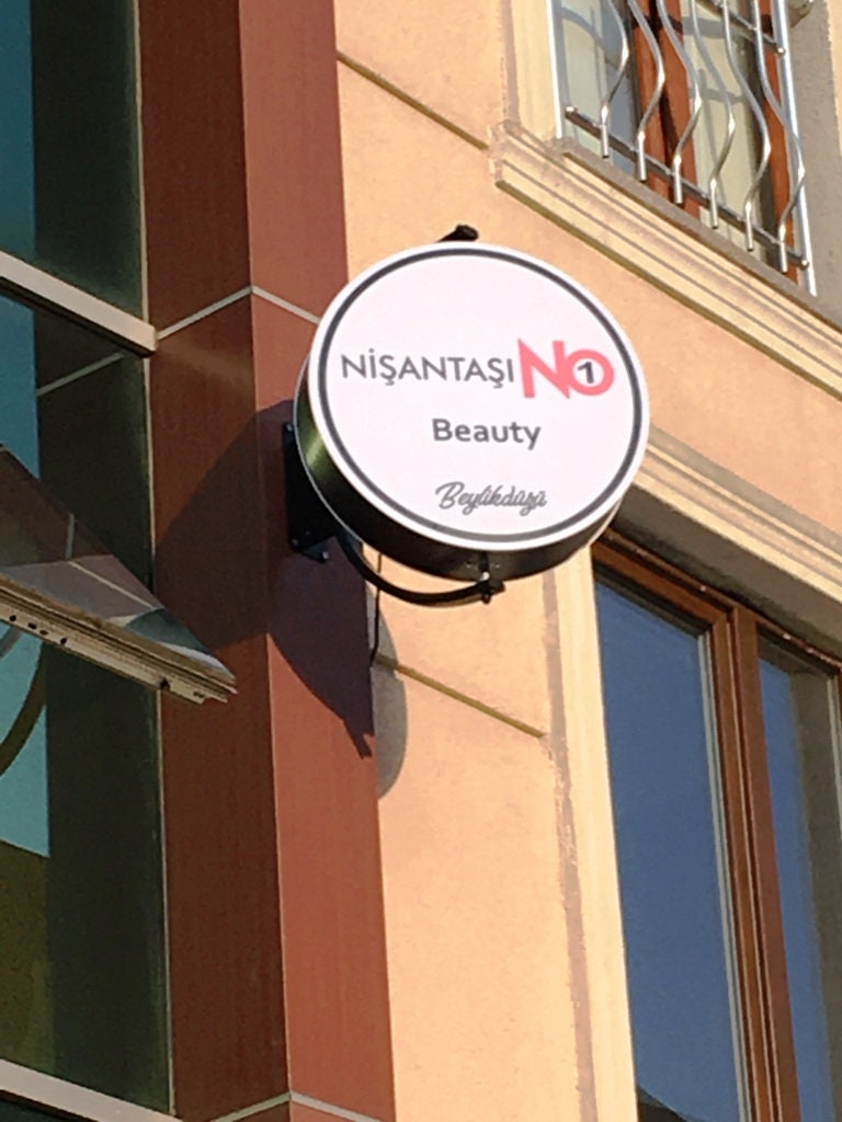 360 Rotating Signboard 360 Rotating Business Sign, Custom Double Sided Blade Sign, Outdoor ...