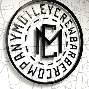 Sinalização com logotipo 3D, Placa de parede para clínica, Letra cromada personalizada, Placa com logotipo cortado a laser, Logotipo em metal escovado, Placa de escritório personalizada, Placa com logotipo em metal