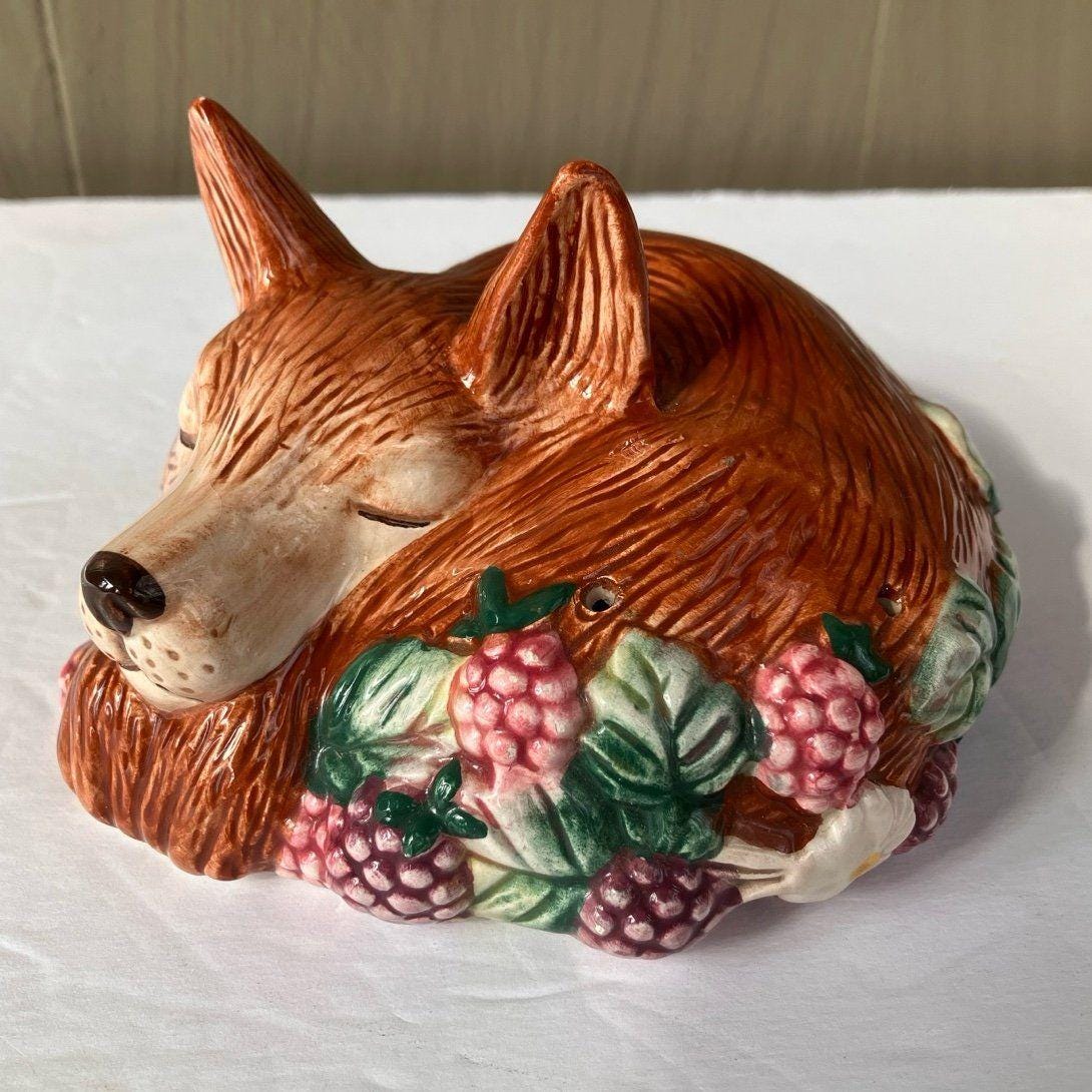 Fitz and Floyd Fox - Etsy